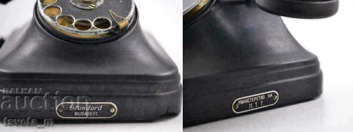 Telephone set Standard Budapest Bakelite telephone - 6 Telephone set Standard Budapest Bakelite telephone - 6