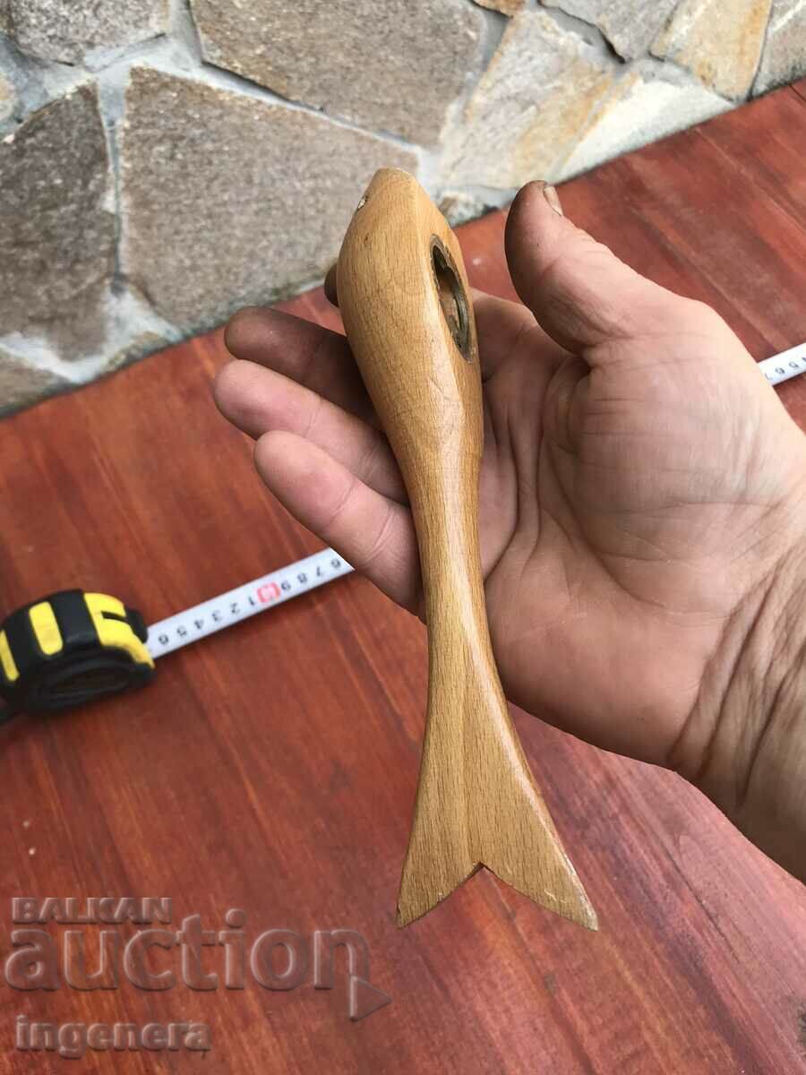 FIGURE OPENER WOOD FISH WOOD PLASTIC - 5