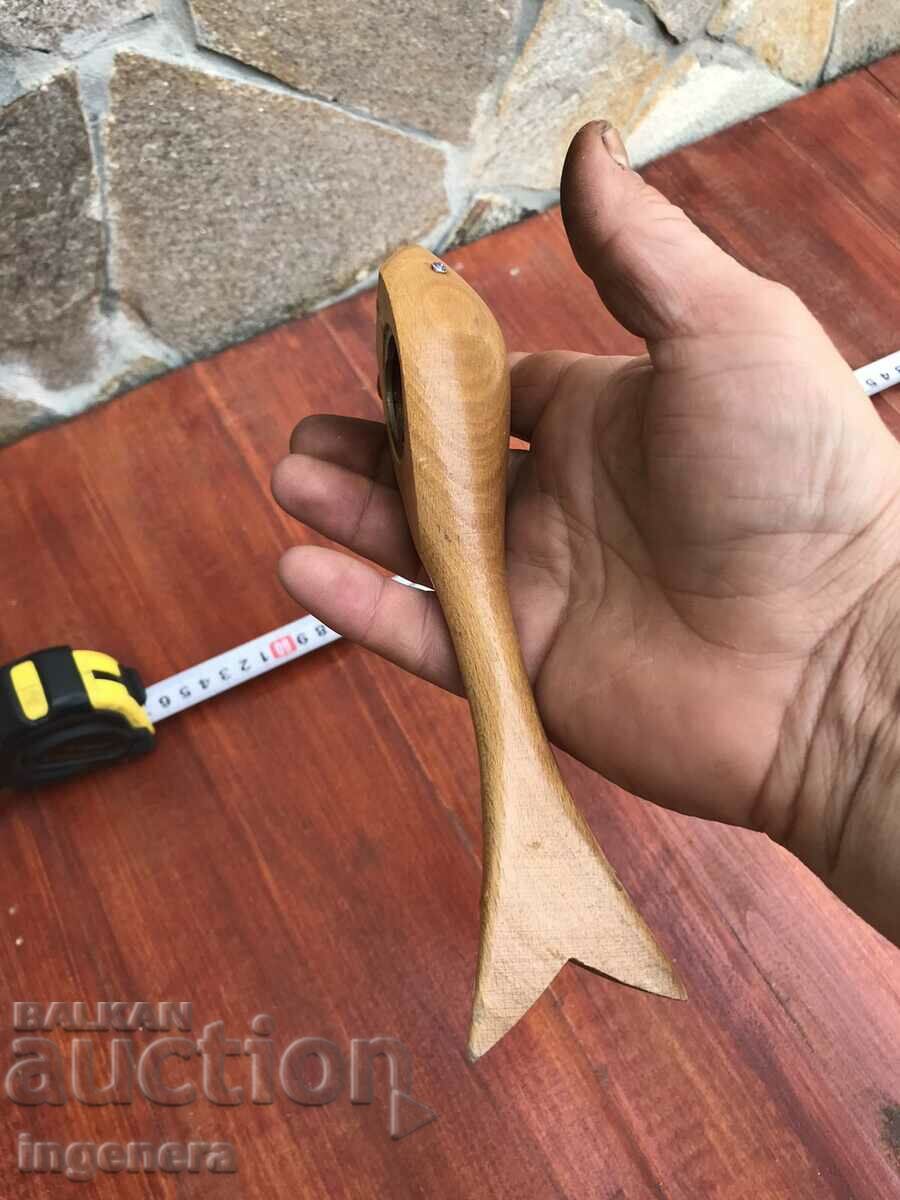 FIGURE OPENER WOOD FISH WOOD PLASTIC - 6
