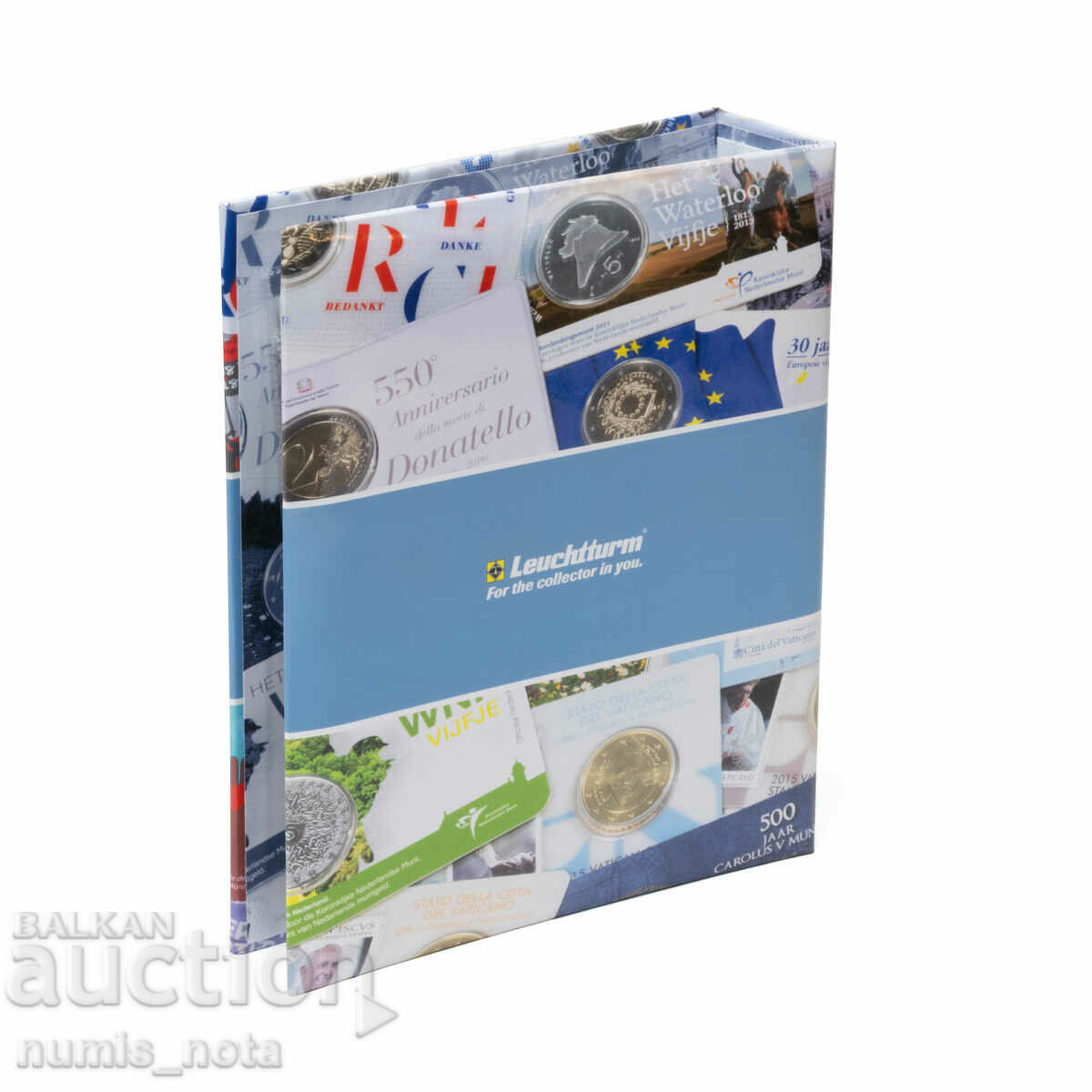ALBUM FOR 80 COINS IN CARDS, BLISTERS with price 59.00 BGN | € 30.17 ALBUM FOR 80 COINS IN CARDS, BLISTERS with price 59.00 BGN | € 30.17