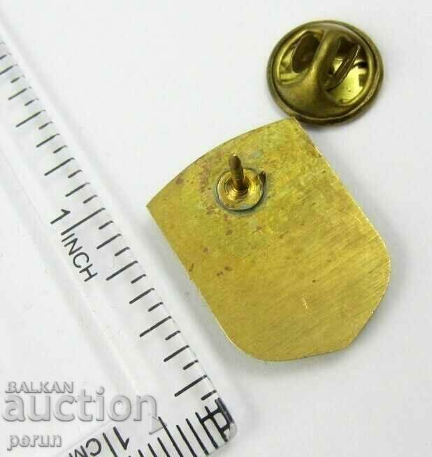 Ministry of Justice of Libya - Arabic badge with price 6.99 BGN | € 3.57