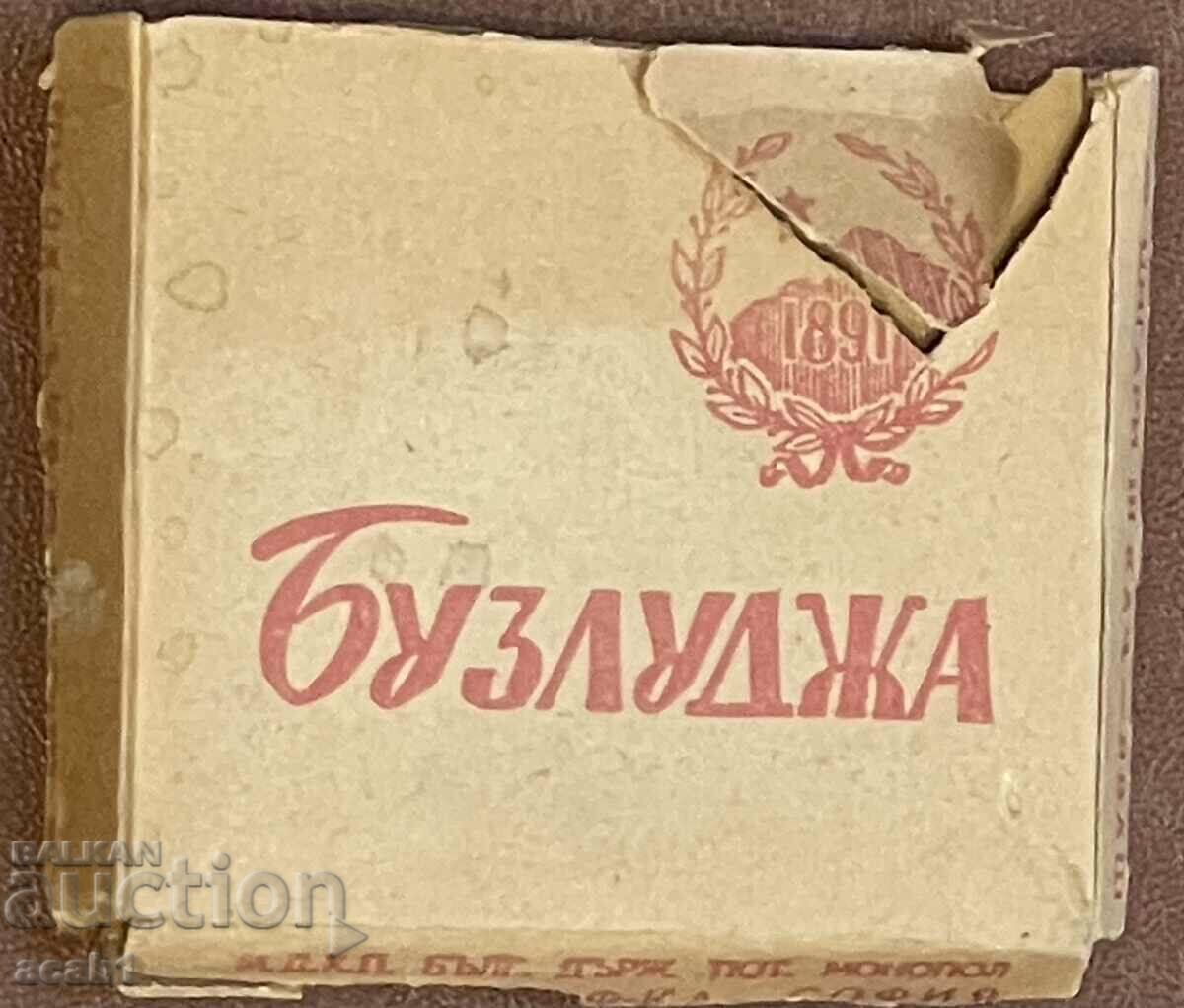 Old cigarette box "Buzludzha"