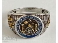 Men's Masonic Ring, Size 65