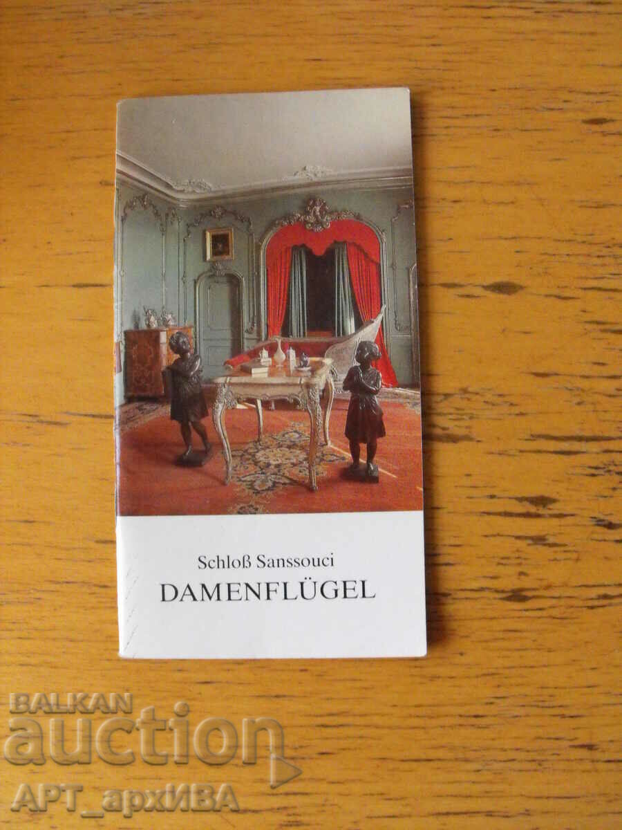 Schloss Sanssouci. Damenfluegel. Guide/in German/