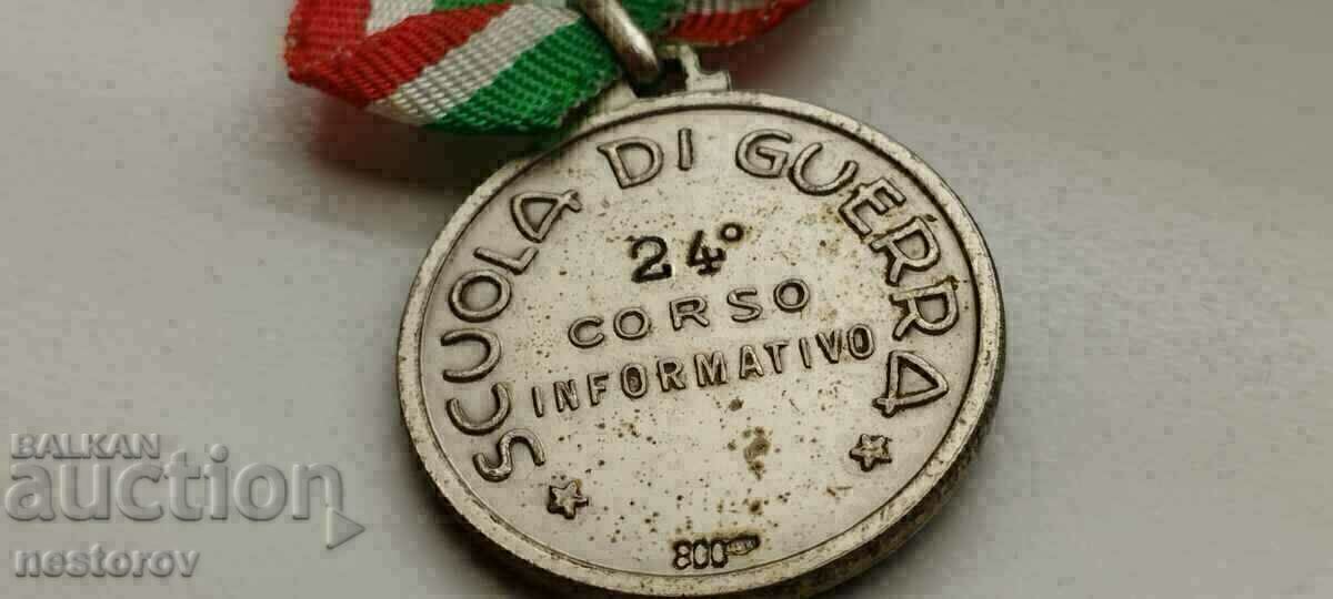 Delivery of SILVER MILITARY MEDAL ITALY Delivery of SILVER MILITARY MEDAL ITALY