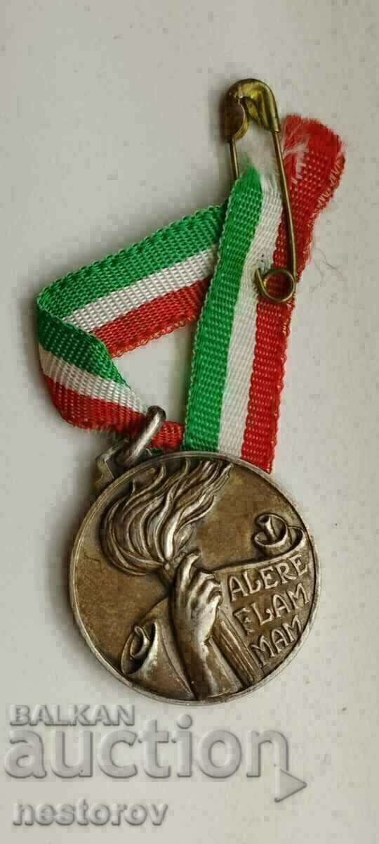 SILVER MILITARY MEDAL ITALY SILVER MILITARY MEDAL ITALY
