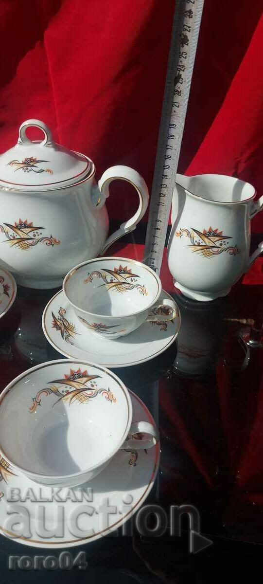 GERMAN COFFEE SET - PERFECT - 1930s - 5 GERMAN COFFEE SET - PERFECT - 1930s - 5