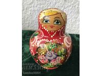 Matryoshka-15 cm, URSS, 5 părți