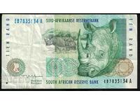 South Africa 10 Rand 1993-99 Pick 123a Ref 5134