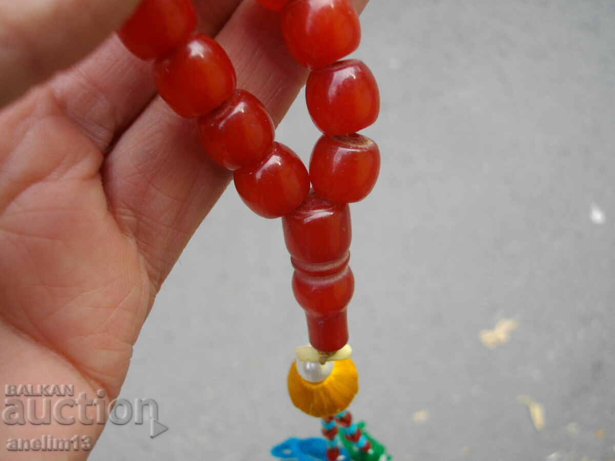 Παλιά κόκκινο κομπολόι - 7 Παλιά κόκκινο κομπολόι - 7