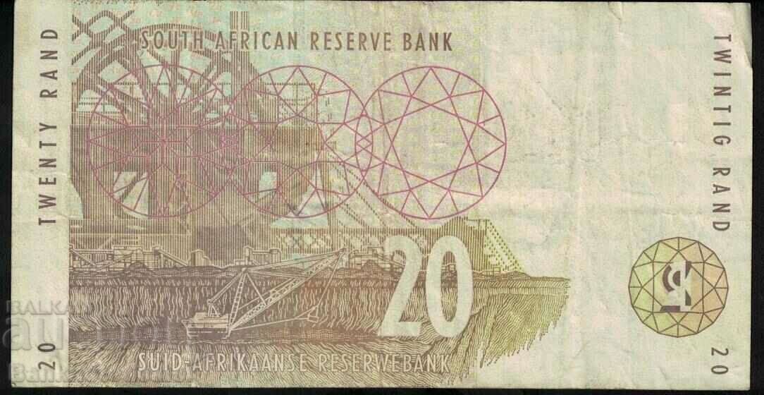 South Africa 20 Rand 1999 Pick 139 Ref 2690 with price 12.00 BGN | € 6.14