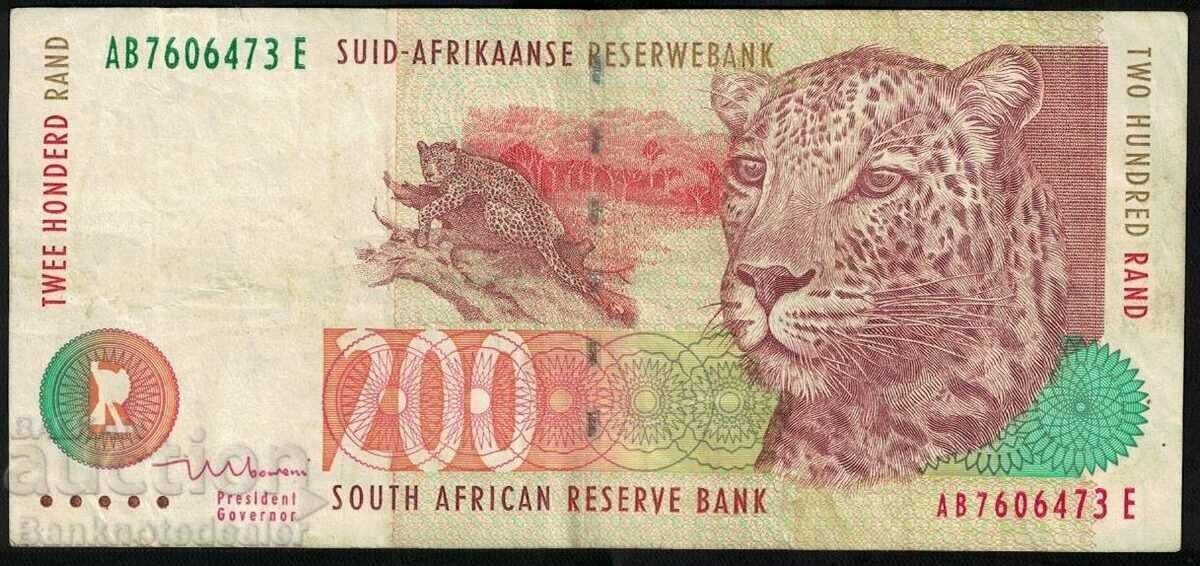 South Africa 200 Rand 1999 Pick 127 Ref 6473