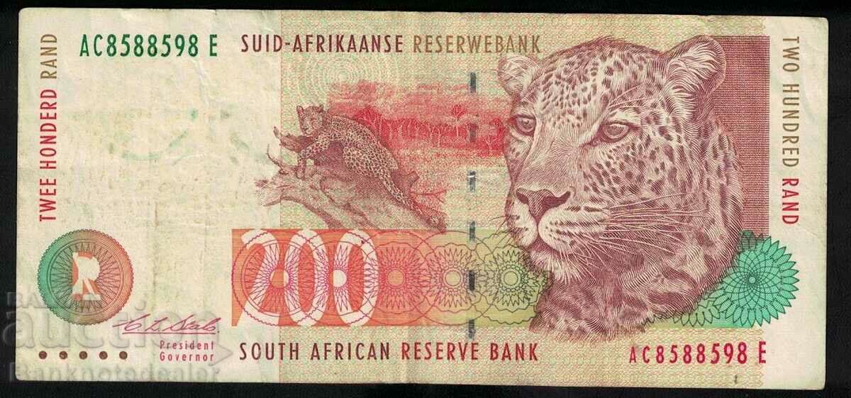 South Africa 200 Rand 1999 Pick 127 Ref 8598