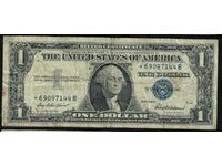 Ανταλλακτικό σημείωμα 1 δολάριο ΗΠΑ 1957 Pick Ref 7144 Star