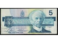 Canada 5 Dollars 1986 Pick 94 Ref 9497