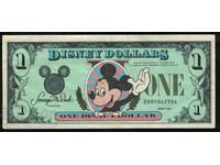 Disney 1 Dollar Mickey 1987 Ref 6255