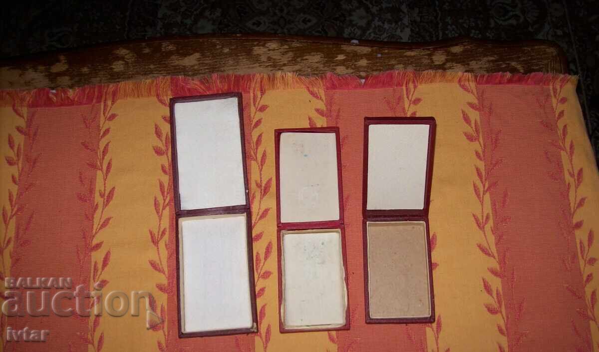 Auction Lot of boxes for orders and medals Auction Lot of boxes for orders and medals