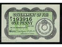 Fiji 1 Penny 1942 Pick 47 Ref 3916 Unc