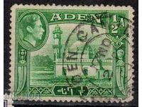 GB/ADEN--KGVI-1939-Τακτική-Τζαμί, γραμματόσημο
