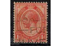 GB/Africa de Sud--1927-KGV-Regular, ștampilă