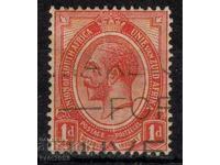 GB/Africa de Sud--1927-KGV-Regular, ștampilă