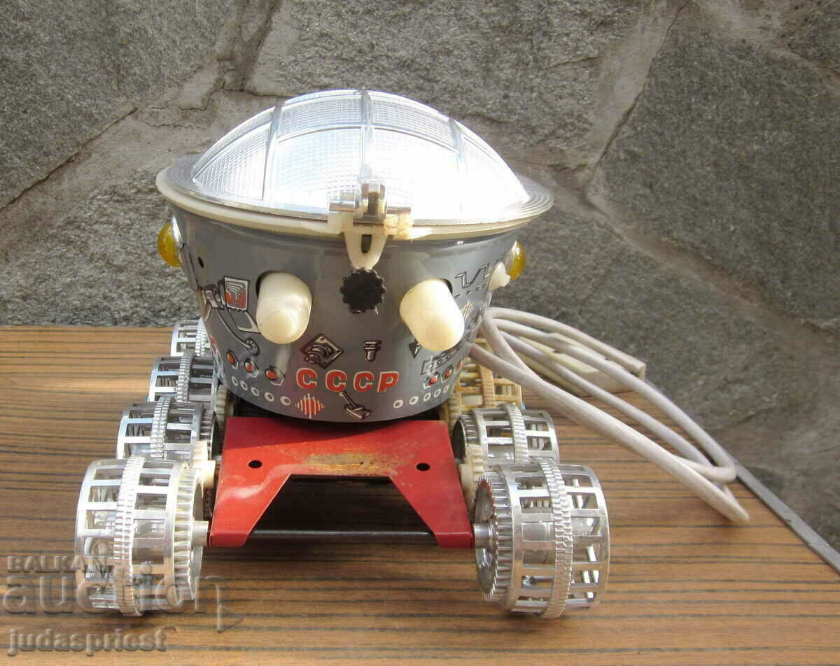 παλιό ρωσικό σοβιετικό διαστημικό παιχνίδι σεληνιακό ρόβερ με μπαταρίες - 5 παλιό ρωσικό σοβιετικό διαστημικό παιχνίδι σεληνιακό ρόβερ με μπαταρίες - 5