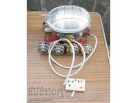 παλιό ρωσικό σοβιετικό διαστημικό παιχνίδι σεληνιακό ρόβερ με μπαταρίες