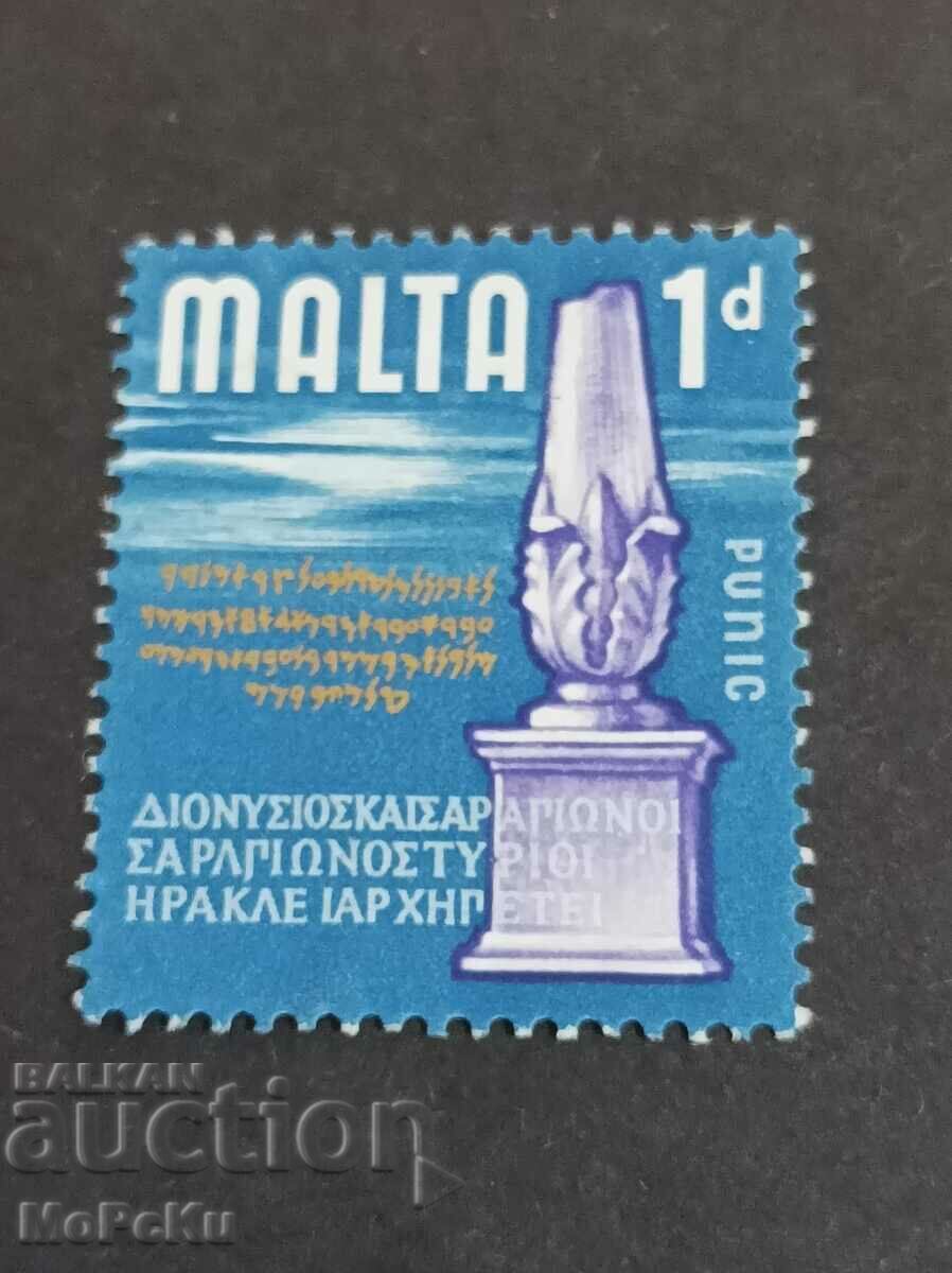 Пощенска марка Малта