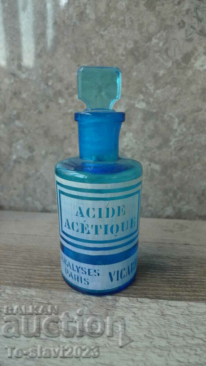 Old French Apothecary Bottle