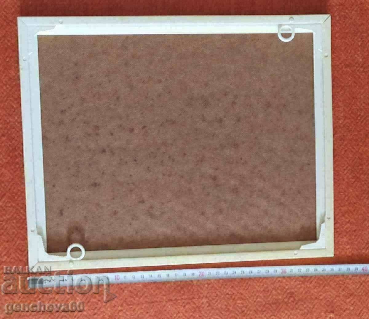 Auction  Reproduction painting in a frame