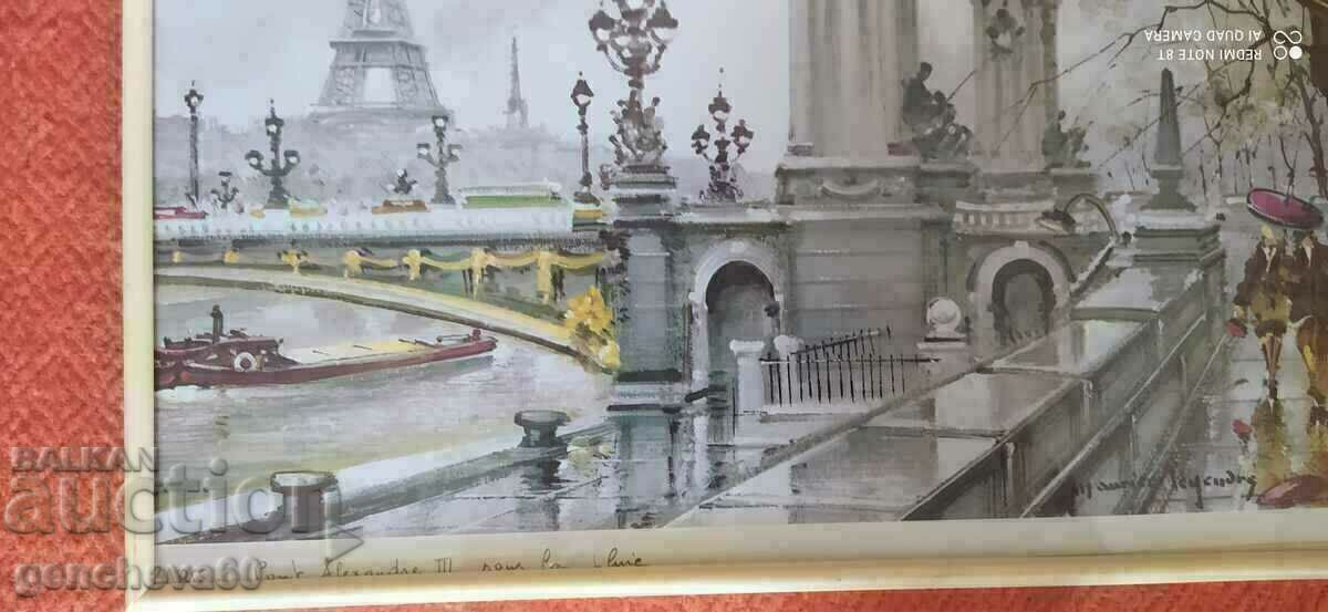 Reproduction painting in a frame - 6