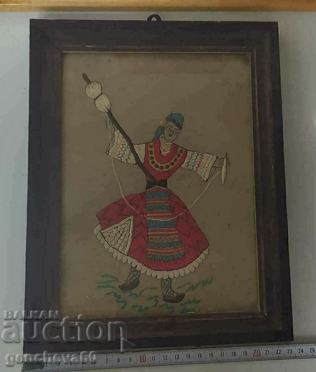 Delivery of Old tapestry, "Girl with a Hat" Delivery of Old tapestry, "Girl with a Hat"