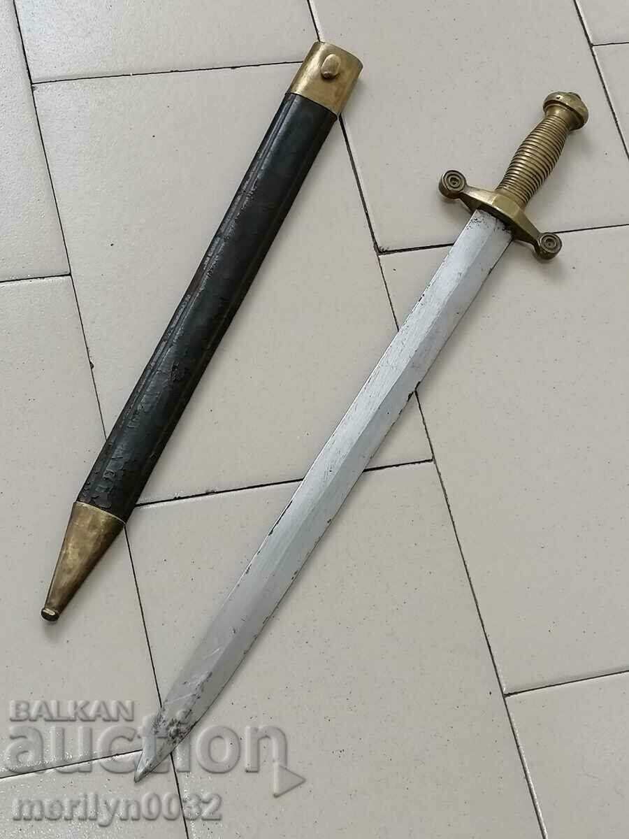 Satar francez cu cuțit sabie kaniya lamă pumnal baionetă cu preț 745.00 BGN | € 380.91 Satar francez cu cuțit sabie kaniya lamă pumnal baionetă cu preț 745.00 BGN | € 380.91