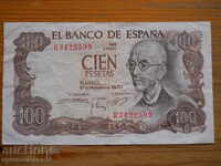 100 pesetas 1970 - Spania ( F )