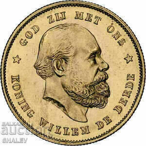 10 Gulden 1885 Netherlands - MS65 NGC (Gold) - 7