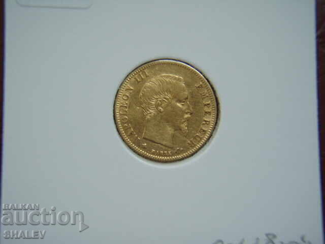 5 franci 1859 BB Franța (5 franci Franța) - XF/AU (aur) - 5