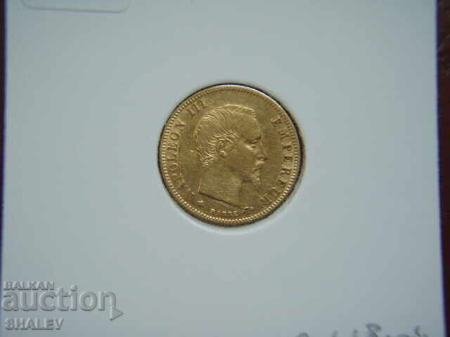 5 Francs 1859 BB France (5 Francs France) - XF/AU (gold) - 6 5 Francs 1859 BB France (5 Francs France) - XF/AU (gold) - 6