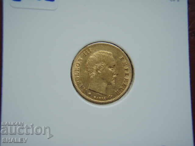 5 Francs 1859 BB France (5 Francs France) - XF/AU (gold) - 7 5 Francs 1859 BB France (5 Francs France) - XF/AU (gold) - 7