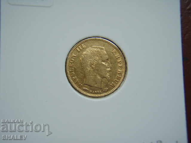 5 franci 1859 A Franța (5 franci Franța) - XF/AU (aur) - 7