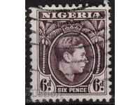 GB/Nigeria--1938-KGVI-Редовна,клеймо