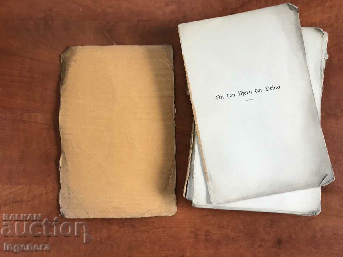Auction BOOK-ERNST KLEIN-ON THE BANK OF THE DRINA-1915-GERMAN LANGUAGE Auction BOOK-ERNST KLEIN-ON THE BANK OF THE DRINA-1915-GERMAN LANGUAGE