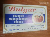Etichetă pentru export în URSS