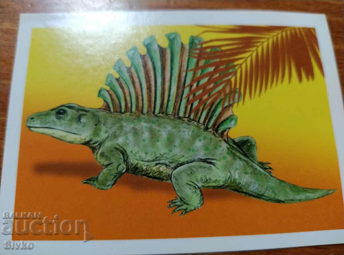Dinosaur type sticker