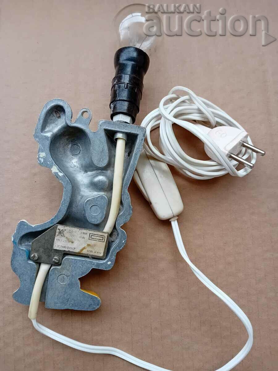 Auction Donald USSR USSR vintage wall lamp working Auction Donald USSR USSR vintage wall lamp working