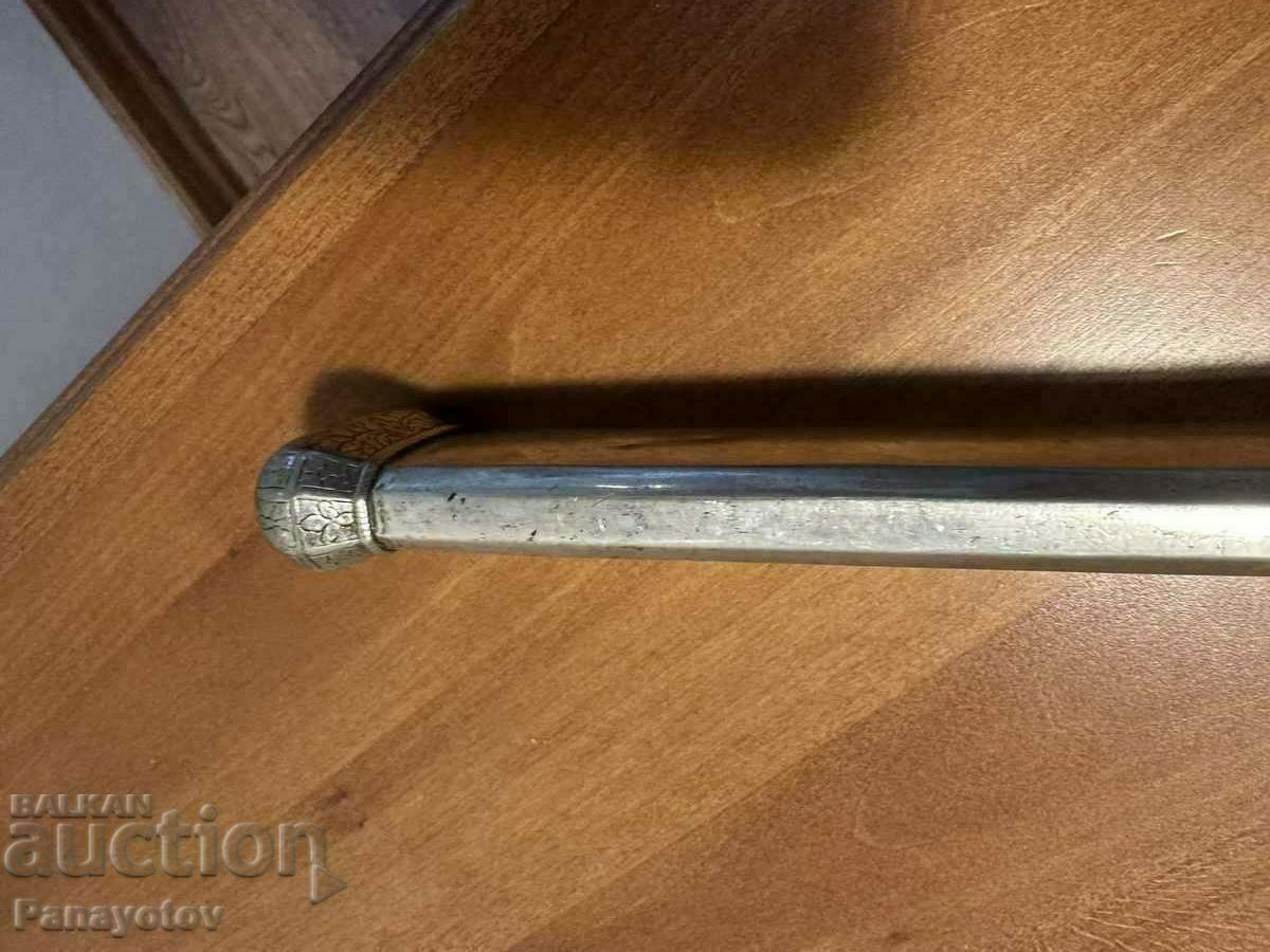 Delivery of OTTOMAN SILVER DIVIT TUGRA INK POT WITH PASHA'S SCARY