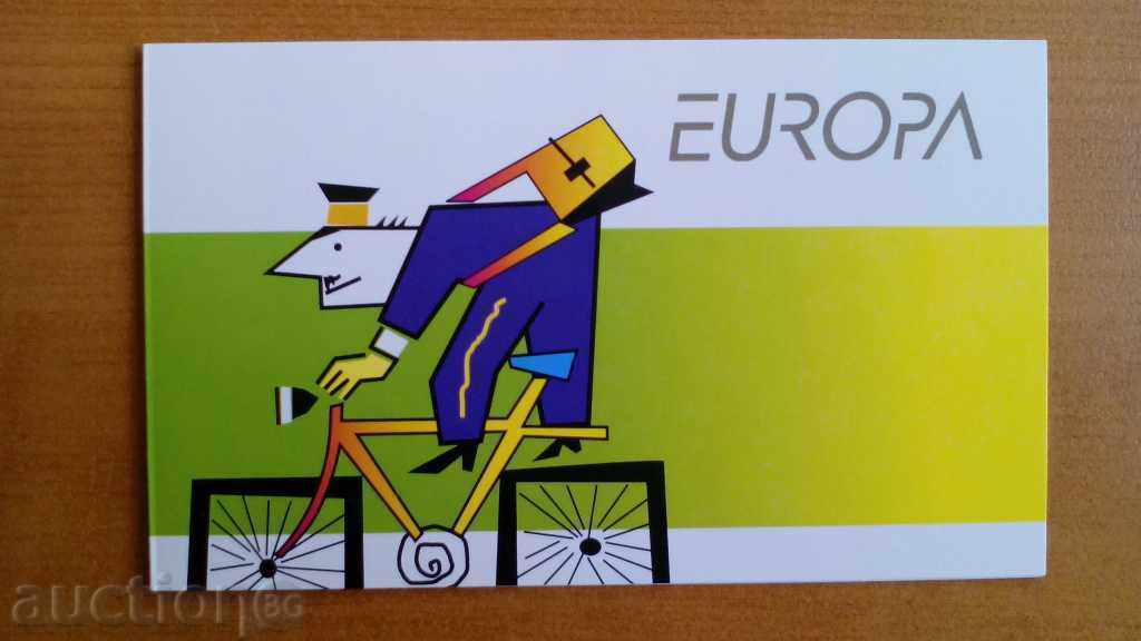 Карнетка Европа 2008 писмото №4823/4824I от БК