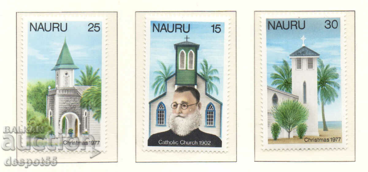 1977. Nauru. Christmas.