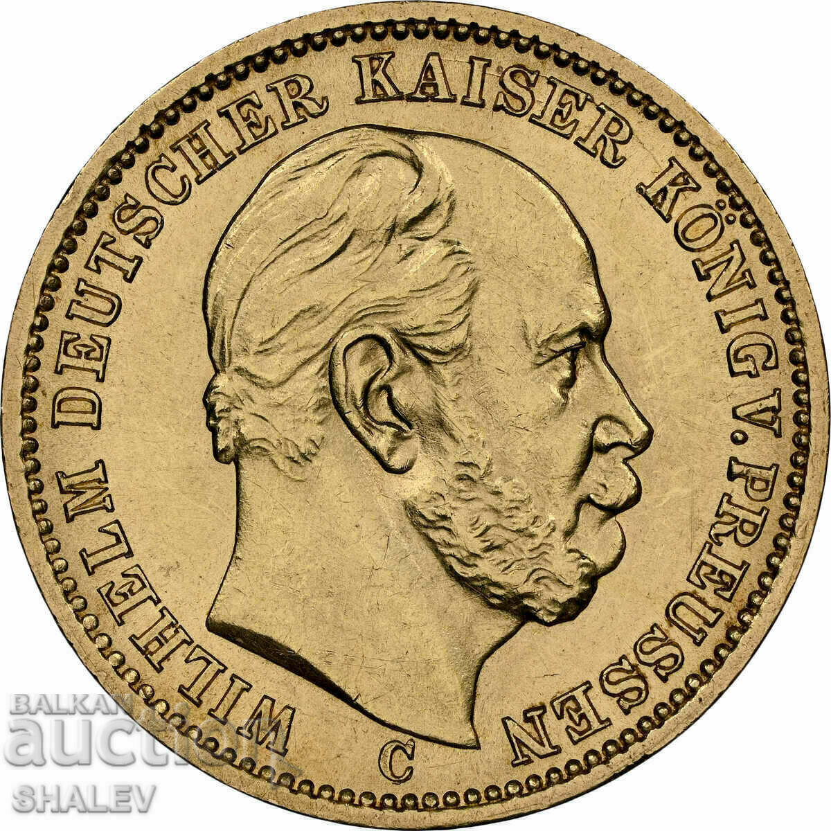 20 Mark 1872 C Prussia/Germany - MS61 NGC (gold) - 6 20 Mark 1872 C Prussia/Germany - MS61 NGC (gold) - 6