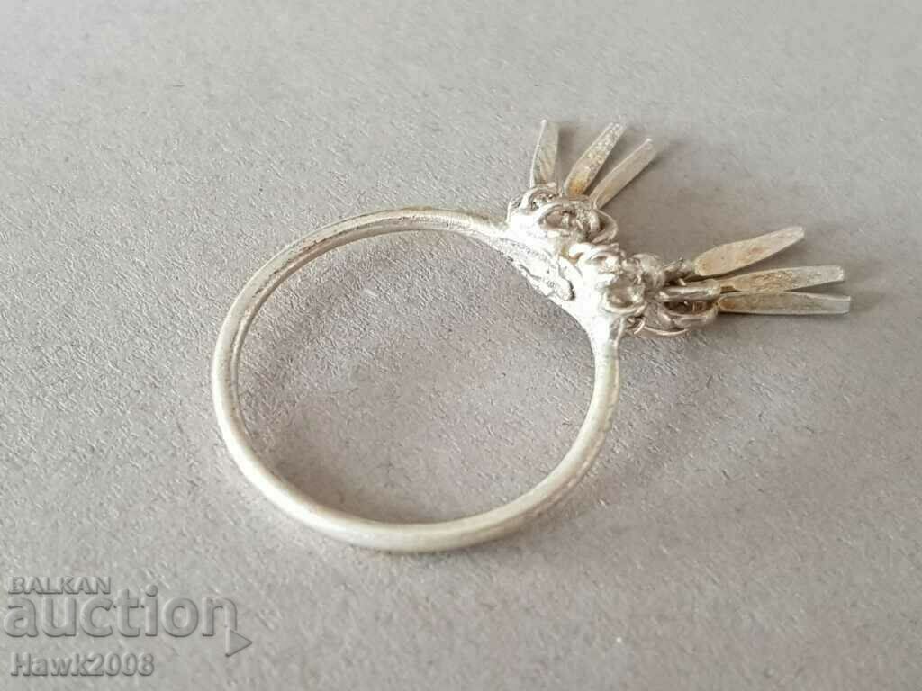 Old silver filigree ring Excellent perfect condition - 6 Old silver filigree ring Excellent perfect condition - 6