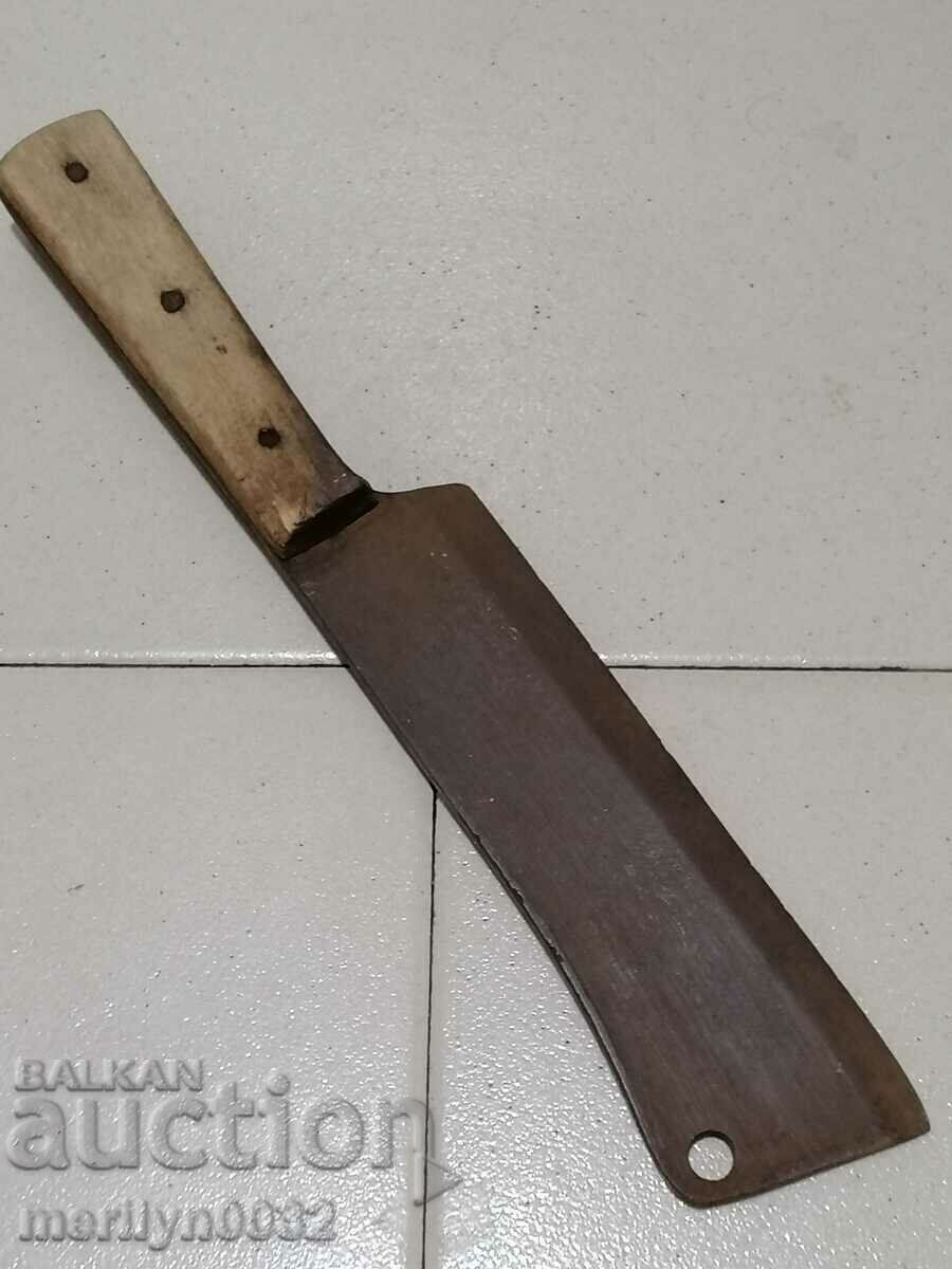 Old forged saber, axe, axe, knife, machete - 7 Old forged saber, axe, axe, knife, machete - 7